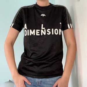 Adidas Originals x Alexander Wang Alt Dimension Short Sleeve Jersey Style Top